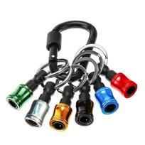 Atsuktuvo antgalio laikiklis Greito atleidimo raktų pakabukas Gręžimo sraigto adapteris Magnetinis karabinas 1/4 šešiakampis kotas Lydinio prailginimo strypas Rankinis įrankis