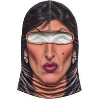 3D Face Printed Old Man Balaclava Face Mask Funny Ski Mask  Outdoor/Cycling/Pranks/Party 7 brown