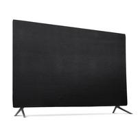 Indoor 43'' 49'' 55'' 65'' TV Cover Television Dust Cover Screen Protector TV Screen Dust Protection Soft Elastic Fabric Black
