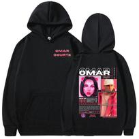Omar Courtz Primera Musa Albumo Turo Prekės Su Gobtuvu Vyriški Moteriški Mados Gobtuviniai Marškinėliai Hip Hop Dydeli Megztiniai Streetwear S black