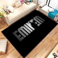 Rap God Slim Shady Eminem Hiphop Soft Non-Slip Large Area Rug for Living Room,Bedroom Playroom Carpet Mat for Sofa,Home Decor 80cmx120cm