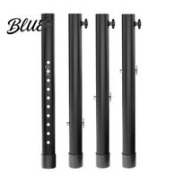 Folding Table Leg Adapters 4Pcs Height Adjustable Risers, Heavy Duty Extenders, Indoor Outdoor Support 4 /8/8/10 Levels Desk Legs Extension XL