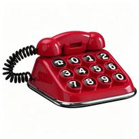 Retro Landline Telephone Shaped Car Parking Number Mini Temporary Phone Number Sign Vehicle Windshield Decoration