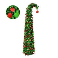 Bent Neck Artificial Christmas Tree 1.5M/1.8M Bent Neck Christmas Tree  Home Decoration 1.8m-D