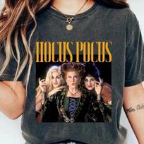 Retro Hocus Pocus 1993 Shirt, Sanderson Sister Tee 90s Nostalgia Halloween Movie M black