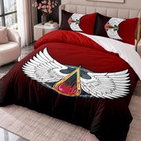 Warhammer 40K 3Pcs Bedding Set Duvet Cover With Two Pillowcases For Bedroom Home Decoration 135cmx200cm