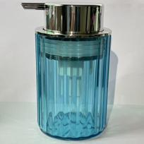 Large Capacity Pump-Action Foaming Bottle for Hand Sanitizer, Facial Cleanser, and Shower Gel blue