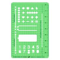 Hobonichi Techo Hobonichi Templates Basic Planner Accessories (Hobonichi Planner) žalia