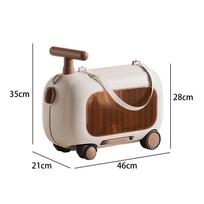 Children's Luggage, Suitcases, Gifts, Compact Rolling Lightweight Luggage for Boys, ruda