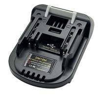 DM18M Converter Battery Adapter with USB Charging Socket for Dewalt 11V&Milwaukee 18V Lithium Battery Converter to Makita Tools