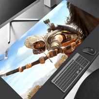 Assassin s Creed pelės kilimėlis Animacinis Užrakintas kraštas Didelis žaidimų kilimėlis Kompiuterio žaidėjo klaviatūros kilimėlis Stalo pelės kilimėlis PC stalo kilimėliai 600x300x2mm
