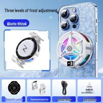 TL07 Semiconductor Magnetic Phone Cooler for Gaming & Streaming gray