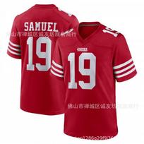NFL 49ers 19 Deebo Samuel Football Jersey Mens Sports Game White S