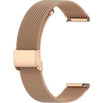 Universal Milanese Bracelet 18mm, Pink Rose Gold beige