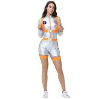 S-XL Halloween silver astronaut onesie astronaut cosplay costume stage performance cos costume M geltona