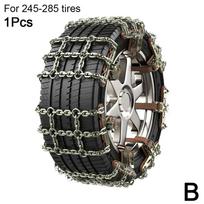 Car Tire Snow Chains High Quality Winter Car Tire Snow Manganese Tools Rescue Chain Steel Emergency Emergency Auto Tire Hig V5r0 black