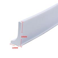 Vonios sandarinimo juostelė Vonios kambario vandens barjeras Vandens barjero sandarinimo juostelė White 300cm