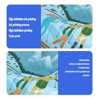 41.3 Inch Snow Tube PVC Cold Proof Thickened Inflatable Snow Sled Ski Ring Winter Toy with Handles for Outdoor Sledding