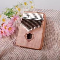 Beginner Kalimba Thumb Piano - 21 or 17 Notes, Easy to Learn Finger Piano Instrument