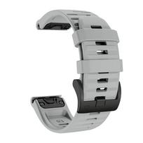 QuickFit 26mm Silicone Watch Band for  Amazfit T-rex Ultra 3 Adjustable Waterproof Sweatproof Strap for  Amazfit T-rex Ultra 3 26mm quick fit pilka