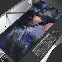 Exquisite Mouse Pad Naruto Sasuke Anime Gaming Accessories Mousepad Gamer Completo Computer Keyboard Pad Carpet Desk Mat Varmilo 800x300x2mm