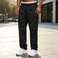 Men's Casual Pants with Pockets, Straight Leg Athletic Pants for Gym and Everyday Wear XL juoda