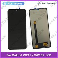 Pilnas LCD ekrano ir skaitmenintuvo surinkimas, skirtas Oukitel WP13 WP15 WP15S gray