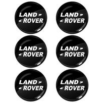 2/4/6 vnt. Automobilio durų užrakto rakto skylutės lipdukas Emblema Automobilio apsauginis lipdukas Land Rover Range Rover Defender Freelander Discovery 1 2 3 Evoque Rover L322 6PCS