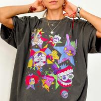 Comfort Colors The Amazing Digital Circus Shirt, Tadc Shirt, Pomni Tshirt, Jax Tee M white