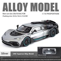 Large 1/18 alloy die-cast AMG-ONE sports car model simulation sound and light adult collection boy birthday gift