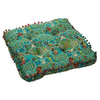 Boho Aksominis Apvalus Pufas Kvadratinė Sėdynės Pagalvėlė Langangė Tatamis Meditacijos Futonas Grindų Sėdynės Pagalvėlė Svetainė Biuro Kėdės Pagalvėlė 40cm beige