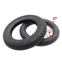 10 colių 10x2/54-152 padanga ir vidinė kamera elektriniam paspirtukui/vežimėliui black