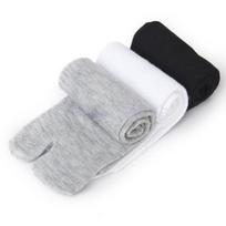 3 poros japoniškų kimono šlepečių sandalų su atskirtu pirštu Tabi Ninja Geta kojinių 1 Pack(3 pairs) gray