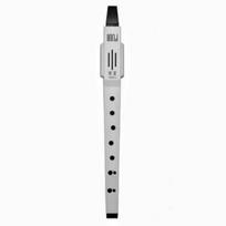 Mini Digital Pocket Flute Wind Wood Instrument Imitation of Various Musical Instrument Sounds Music Entertainment white