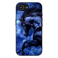 Cover for Samsung Galaxy S25 S24 S22 S23 FE Ultra Plus A56 A05 A06 A15 A16 A55 S7 Edge + Coque Phone Case Cool Wild Horse Galaxy S24 FE black