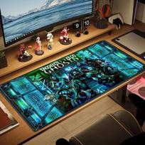 Thirteen ghosts Color Mouse Pad Large Gaming Table Cushion Non-slip Laptop Tablet Big Mousepad XXL Mat Mini PC Playmat With Lock edge 40cmx90cm(15.7x35.4inch)
