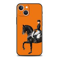 Competition Equestrian Horse Phone Case For iPhone 16e 15 14 13 12 11 Pro Max XS X XR SE 7 8 Plus Shell iPhone 16 Soft TPU Cover For iPhone 16e black