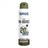 Bros drabužių purškalas nuo erkių 90 ml