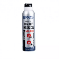 Purškalas nuo uodų ir erkių Bros, DEET 50 %, 180 ml