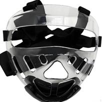 Taekwondo Face Guard PC Material Transparent Helmet Breathable Detachable