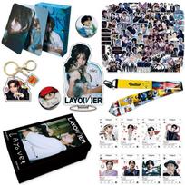 BTS V fans made gift set Layover album Photo Card Set 1 set gray