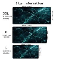 Abstract Marble Texture Large Computer Office Game Table Mats Xxl Rubber Antislip Hd Gaming Keyboard Mousepads Long Desk Mat 800x300x3mm black