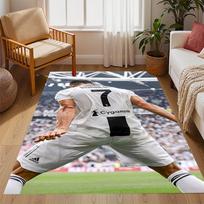 Cristiano Ronaldo Real Madrid Area Rug Suitable for Game Room Balcony Study room Outdoor Antislip Carpet Decorate Offices 100cmx120cm