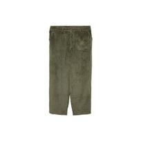 New Era Solid Color Corduroy Mid-Rise Straight Casual Pants Unisex bottoms Olive-Green 13350791 XXL gray