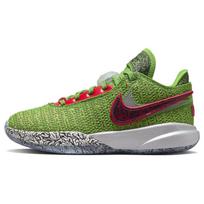 Nike LeBron 20 Stocking Stuffer Men Sneakers Green Green-Apple University-Red FJ4955-300 40