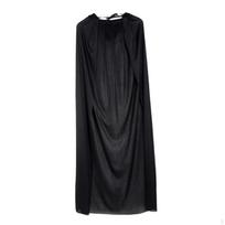 Cloak, Death , Grim Cowl for Party Cosplay Single Layer Hood black