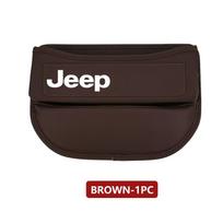 For Jeep Car Seat Crevice Gap Storage Box Organizer Card Phone Holder Pocket Wrangler-JK Liberty JL Cherokee Patriot Commander zbts2