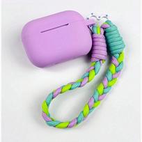 Purple dopamine silicone love lanyard anti-drop earphone case for AirPods 1/1/1/1 generation Apple pro1 AirPods 4