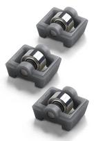 ELECOM Trackball Mouse IST Series Replacement Bearing Unit bearing 1 removal Parts (3 units, tool) M-BS10