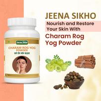 Jeena Sikho Charam Rog Yog Har Powder | Herbal Skin Care Supplement | Naturally Blended With Haldi, Desi Ghee, And Doodh | Ayurvedic Multivitamin